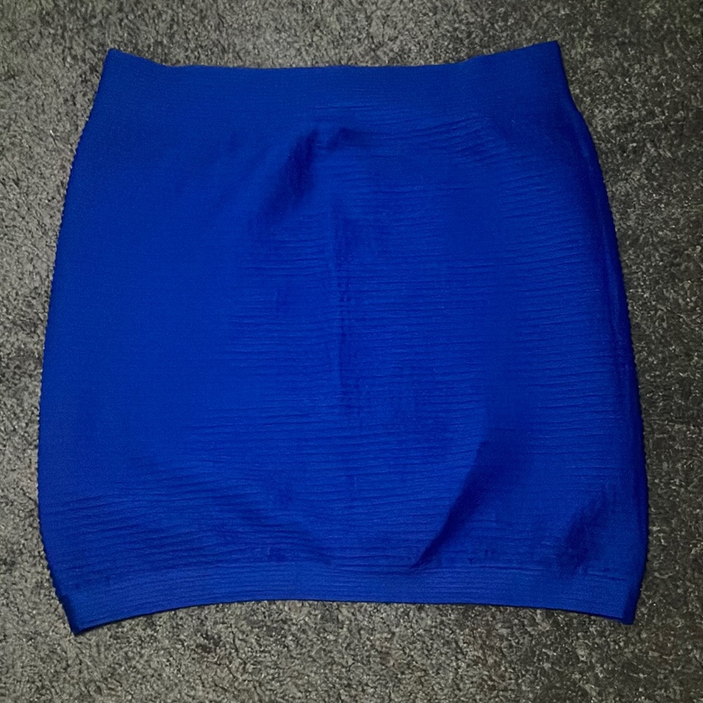 Guess Blue Mini Skirt- Size M/L